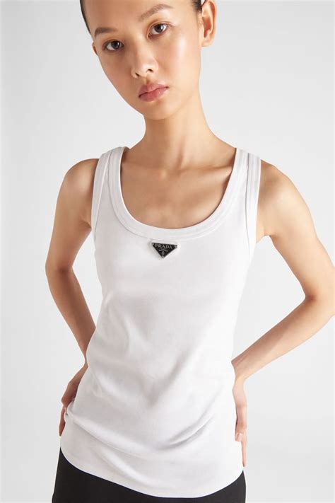 Prada tank top logo